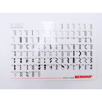 Cartão de Pontos para B550 031607.50.26 - Bernina