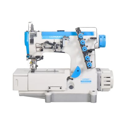 Máquina Costura Industrial Galoneira Plana Fechada LU500-01D-TZ-ES - Lumak